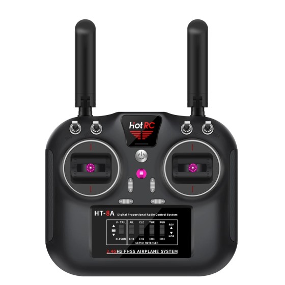 Hotrc HT-8A 2.4G 8CH RC FHSS & 8CH mit Box für Drohne Rc Flugzeug Hubschrauber Spielzeug Teile